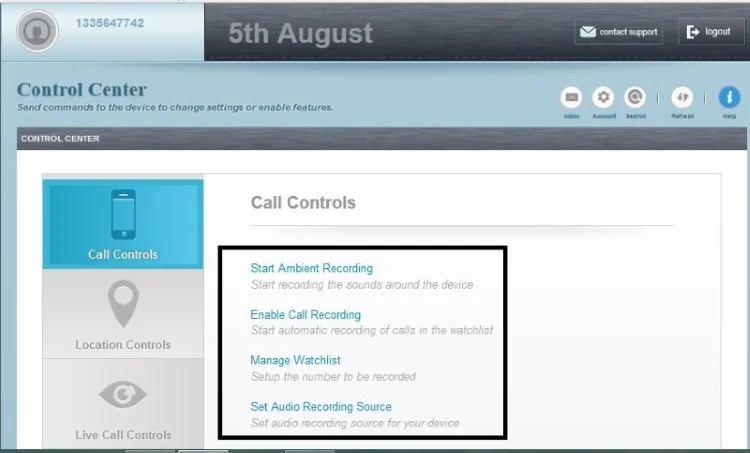 record live calls