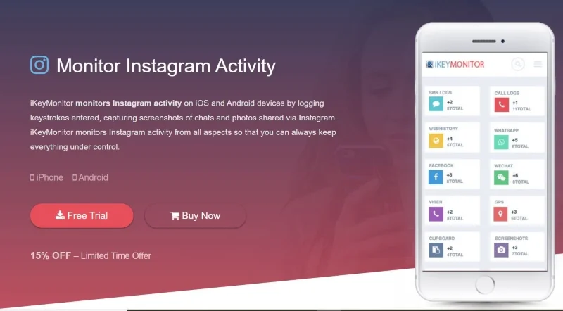 iKeymonitor Instagram