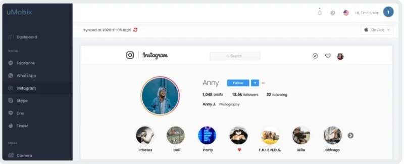 umobix instagram