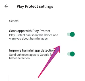 disable play protect