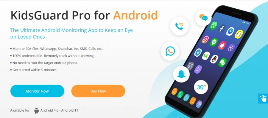 kidsguard pro android